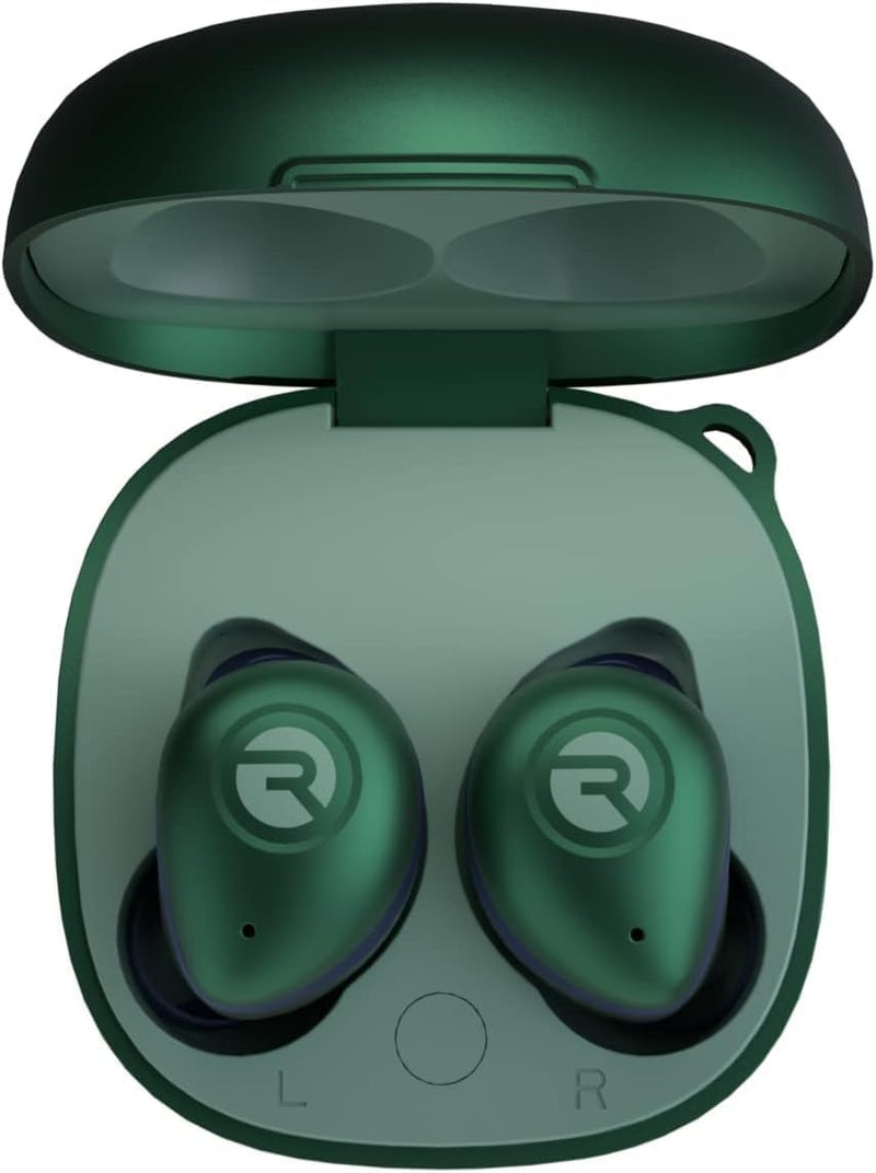 Raycon Fitness Bluetooth True Wireless Earbuds with Built in Mic 56 Hours of Battery, IPX7 Waterproof, Active Noise Cancellation, Awareness Mode, and Bluetooth 5.3 (Green) - Image 1